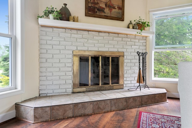 9660 Richardson Rd, Cheboygan, MI 49721 - detailed view of a fireplace
