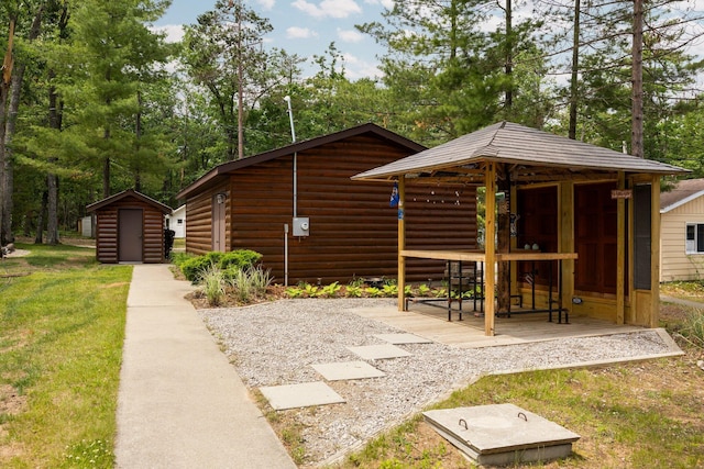 2061 Dreamers Ln, Lewiston, MI 49756 - view of shed
