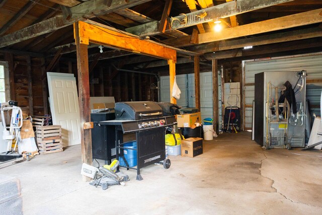 210 N Maple St, Mancelona, MI 49659 - view of garage
