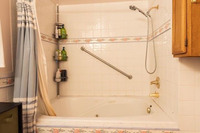 210 N Maple St, Mancelona, MI 49659 - full bathroom with shower / bath combo