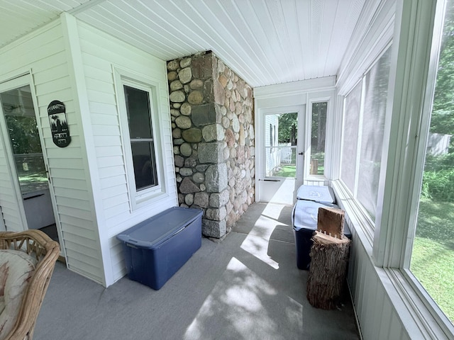 3628 Rau Rd, West Branch, MI 48661 - view of sunroom / solarium