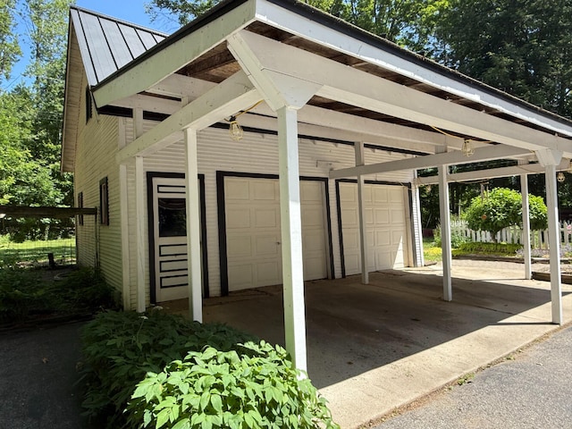 3628 Rau Rd, West Branch, MI 48661 - garage with a garage