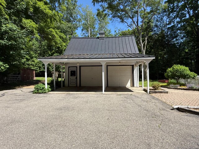 3628 Rau Rd, West Branch, MI 48661 - view of detached garage