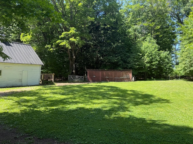 3628 Rau Rd, West Branch, MI 48661 - view of yard