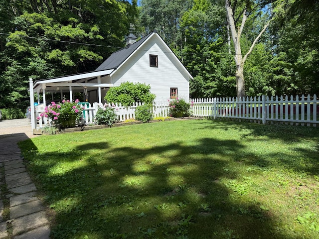 3628 Rau Rd, West Branch, MI 48661 - view of yard