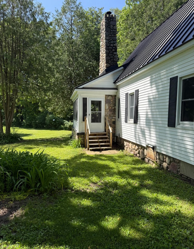 3628 Rau Rd, West Branch, MI 48661 - exterior space with entry steps