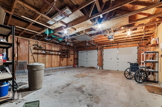 2801 Cobb Rd, Lewiston, MI 49756 - view of garage