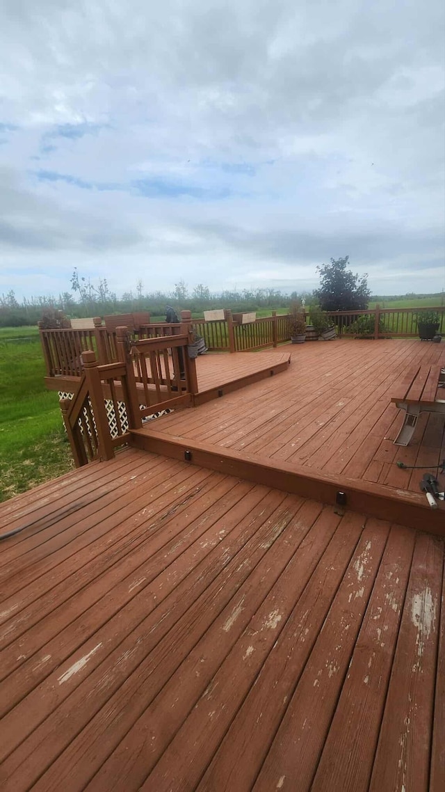 15135 M-32, Lachine, MI 49753 - view of wooden deck