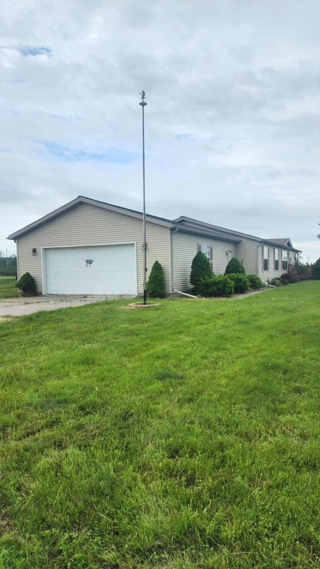15135 M-32, Lachine, MI 49753 - view of side of home featuring a yard