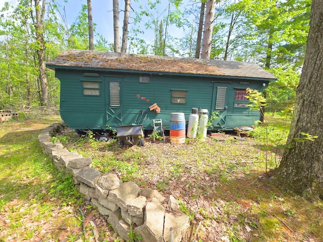 2880 Ann Arbor Rd, Lewiston, MI 49756 - back of property