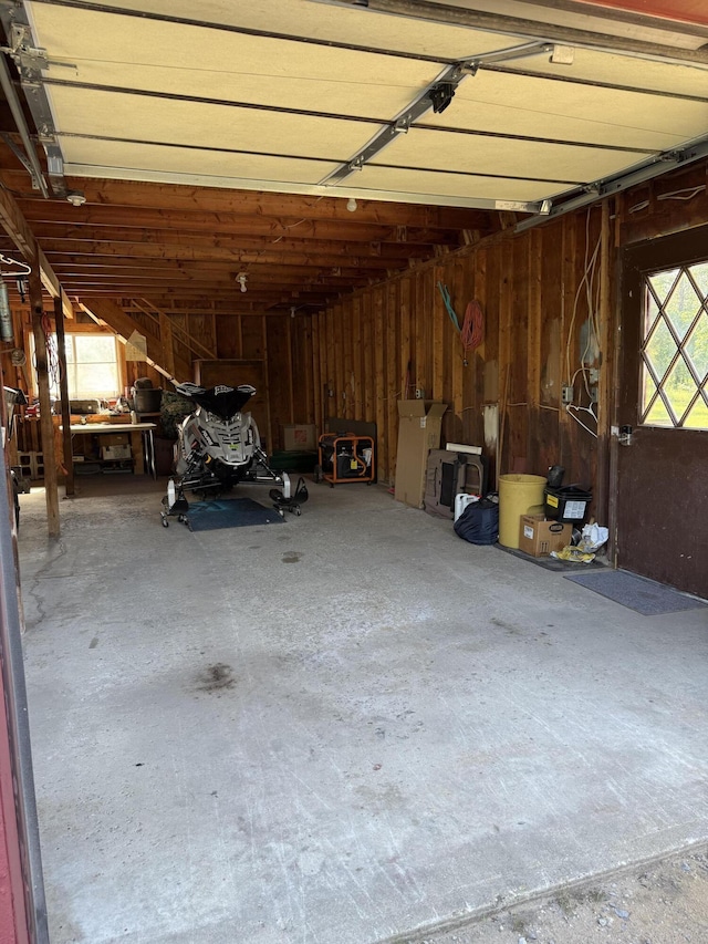 2493 S Horseshoe Trl, Grayling, MI 49738 - view of garage