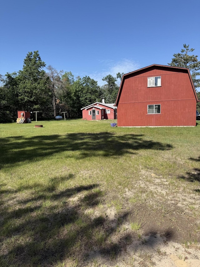 2493 S Horseshoe Trl, Grayling, MI 49738 - view of grassy yard