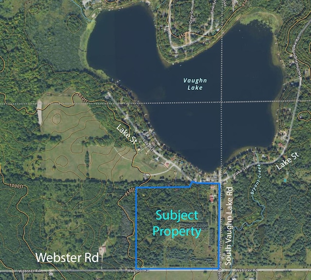 4160 S Vaughn Lake Rd, Glennie, MI 48737 - map / location