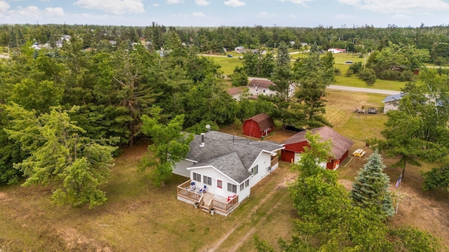 2731 Gregory St, Lewiston, MI 49756 - view from above of property