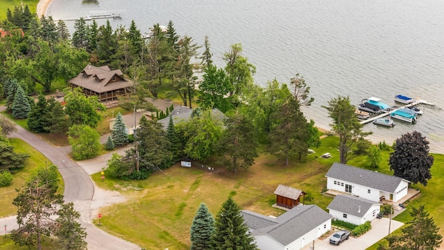 2731 Gregory St, Lewiston, MI 49756 - bird's eye view of a large body of water