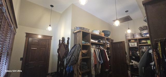 1161 Lagoon St, Lewiston, MI 49756 - entryway with high vaulted ceiling