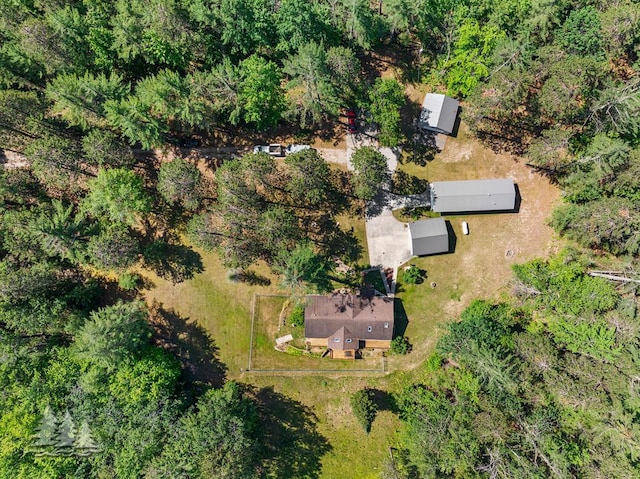 881 N Red Oak Rd, Lewiston, MI 49756 - bird's eye view