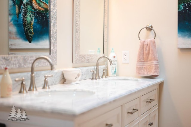 881 N Red Oak Rd, Lewiston, MI 49756 - bathroom view of double vanity