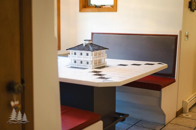 881 N Red Oak Rd, Lewiston, MI 49756 - detailed view of a baseboard heating unit