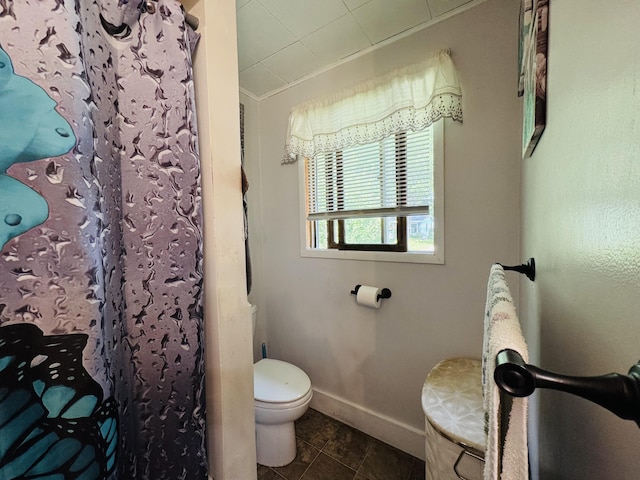 326 N Addison St, Alpena, MI 49707 - full bathroom with tile patterned floors and curtained shower