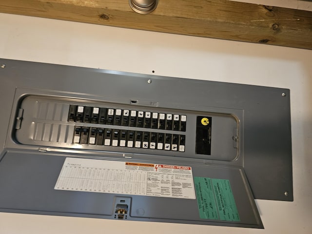 14911 Kings Ln, Ocqueoc, MI 49759 - detailed view of electric panel