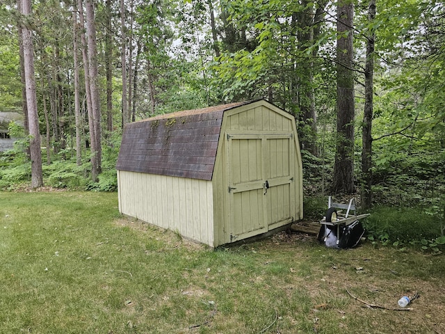 14911 Kings Ln, Ocqueoc, MI 49759 - view of shed