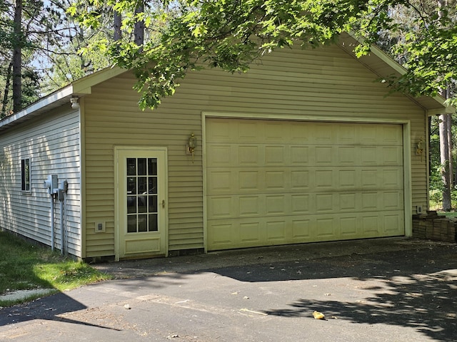 14911 Kings Ln, Ocqueoc, MI 49759 - view of detached garage