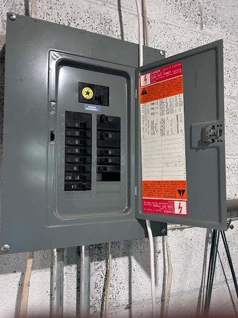 108 Potter St, Alpena, MI 49707 - utilities with electric panel