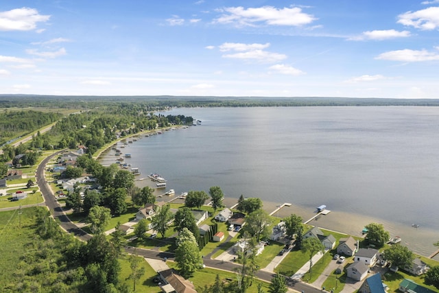 12328 W Shore Dr, Houghton Lake, MI 48629 - view of property location with a large body of water and nearby suburban area