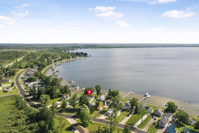 12328 W Shore Dr, Houghton Lake, MI 48629 - view of property location featuring a nearby body of water