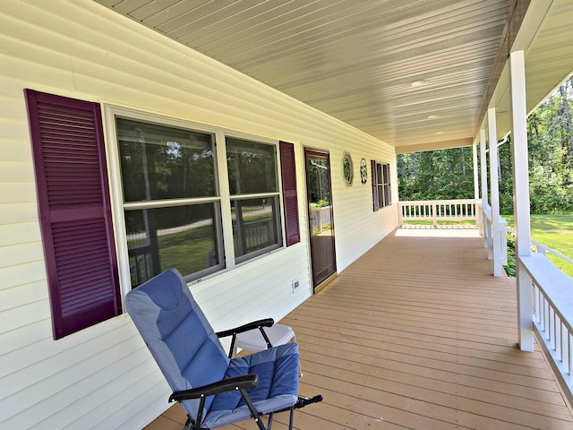 N705 Woods Rd, Saint Ignace, MI 49781 - view of porch