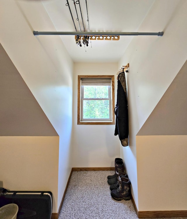 N705 Woods Rd, Saint Ignace, MI 49781 - interior space featuring carpet flooring