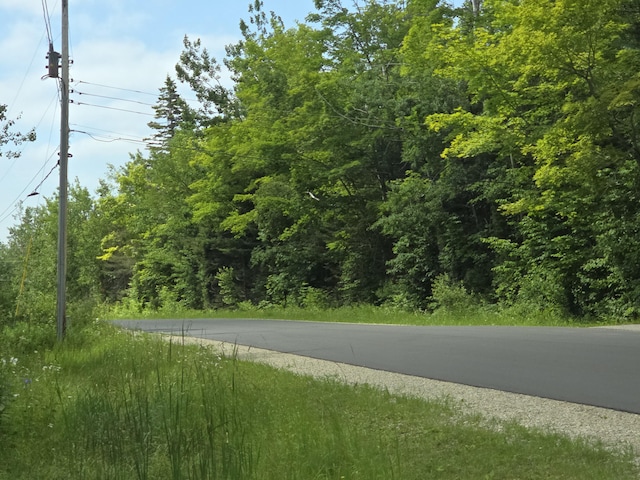 N705 Woods Rd, Saint Ignace, MI 49781 - view of asphalt street