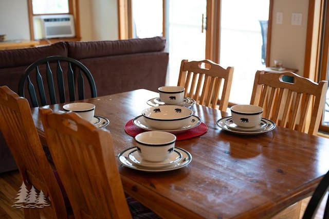 6609 Honey Ln, Johannesburg, MI 49751 - dining space featuring cooling unit