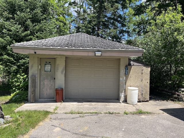 2359 Watson Hills Trl, Vanderbilt, MI 49795 - view of detached garage
