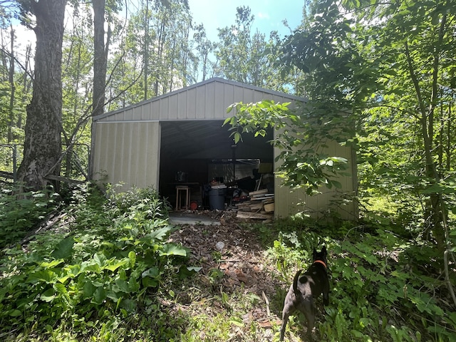 2359 Watson Hills Trl, Vanderbilt, MI 49795 - view of pole building