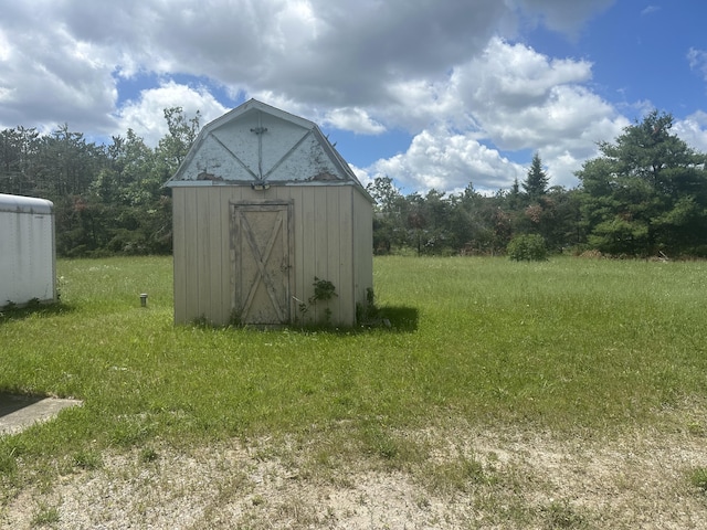 4974 Meridian Line Rd, Johannesburg, MI 49751 - view of shed