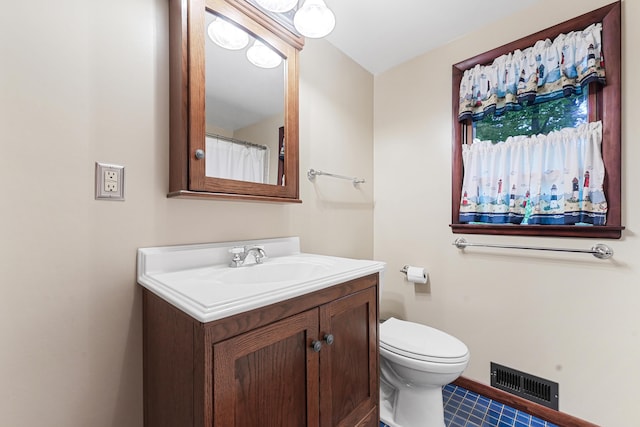 120 Clyde St, Roscommon, MI 48653 - full bathroom with vanity and tile patterned flooring