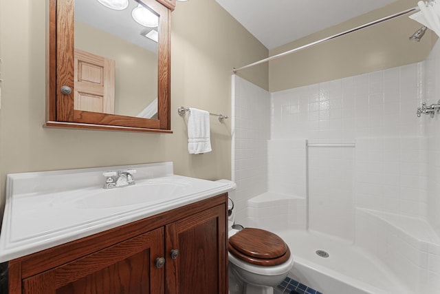 120 Clyde St, Roscommon, MI 48653 - bathroom with a shower and vanity