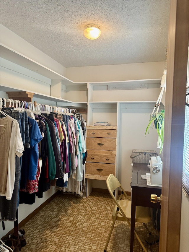 36 S Mcmasters Bridge Rd, Grayling, MI 49738 - walk in closet with tile patterned floors