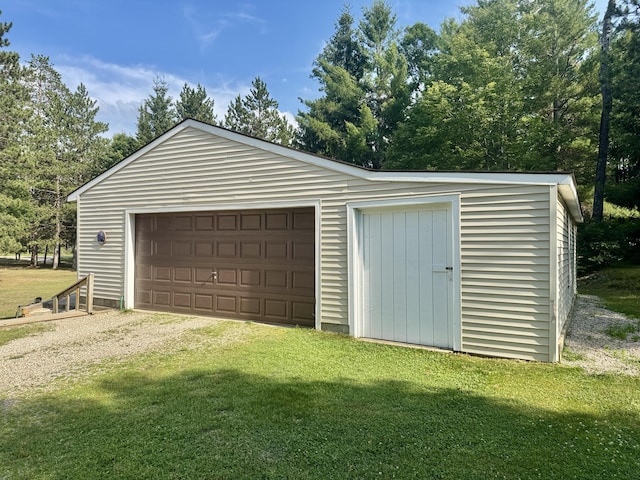 36 S Mcmasters Bridge Rd, Grayling, MI 49738 - view of detached garage