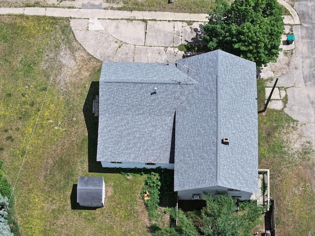 7931 Mill St, Vanderbilt, MI 49795 - aerial view of property and surrounding area