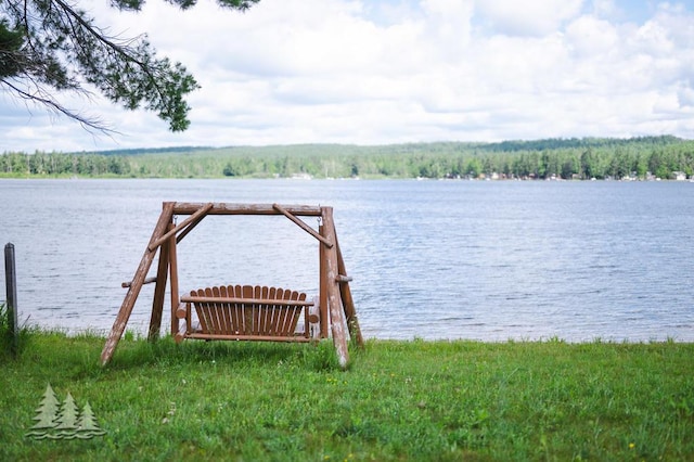4620 Pinewood Dr, Lewiston, MI 49756 - dock area featuring a water view