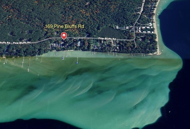 169 Pine Bluffs Rd, Roscommon, MI 48653 - aerial view of property's location