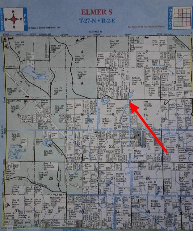 1987 N Galbraith Rd, Mio, MI 48647 - map / location