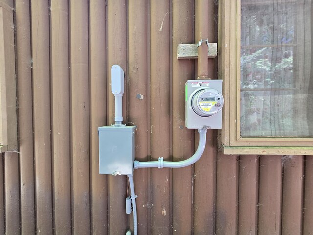 1987 N Galbraith Rd, Mio, MI 48647 - exterior view of electric meter