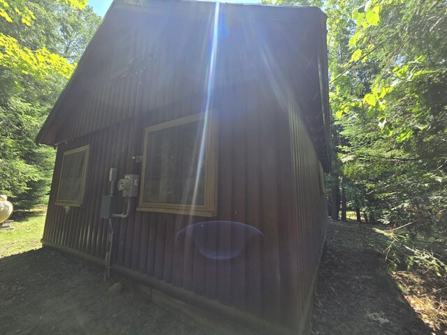 1987 N Galbraith Rd, Mio, MI 48647 - view of home's exterior featuring an outdoor structure