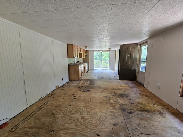 8361 Brookfield Dr, Elmira, MI 49730 - unfurnished living room with a sink