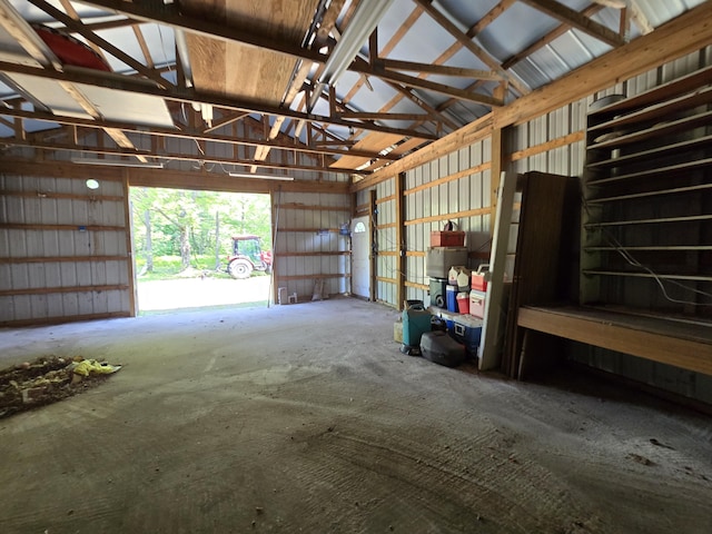 8361 Brookfield Dr, Elmira, MI 49730 - view of garage