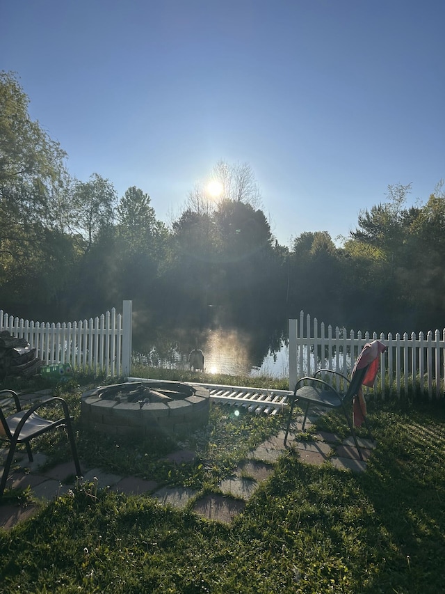 203 S Case St, Marion, MI 49665 - view of yard featuring a hot tub